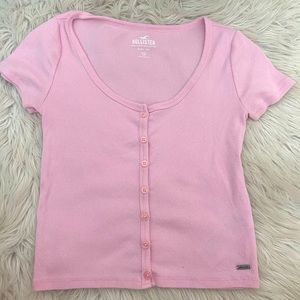 Hollister Pink Top